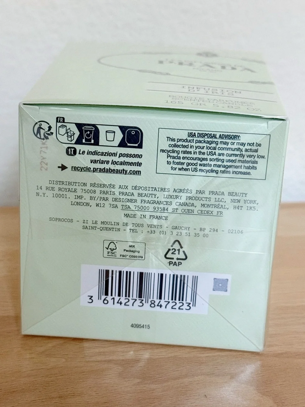 Prada size protection
